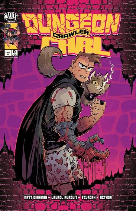 DUNGEON CRAWLER CARL SPECIAL EDITION #0 2ND PTG CVR C BRETT BEAN VAR (Copy)